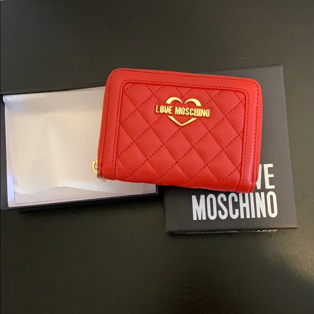 Love Moschino red wallet - Picture 2 of 8